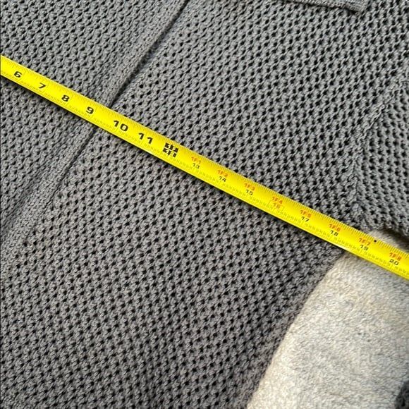 Knit Collared Open Cardigan - Picture 11 of 12